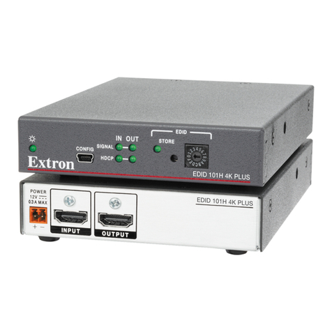 Extron electronics SW HD 4K PLUS Series User manual