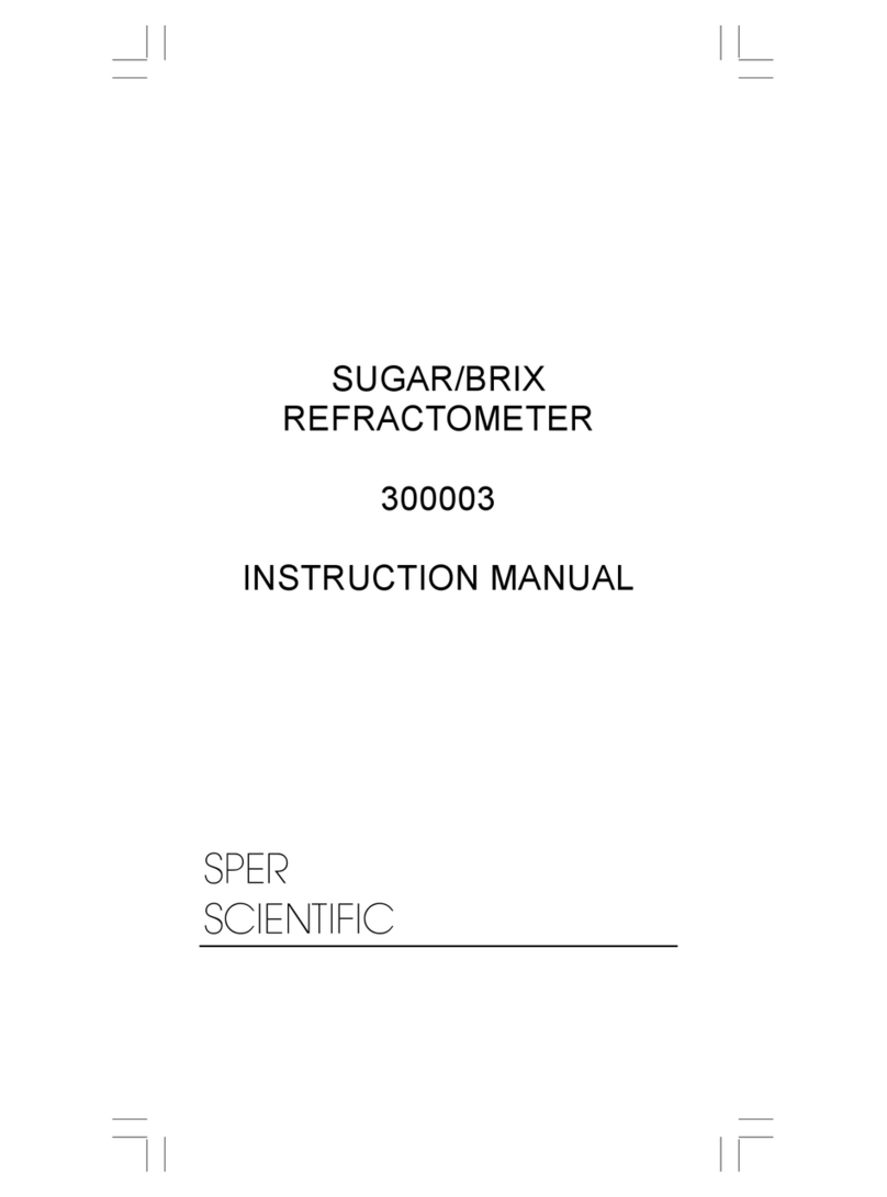 Sper scientific 300003 instruction manual