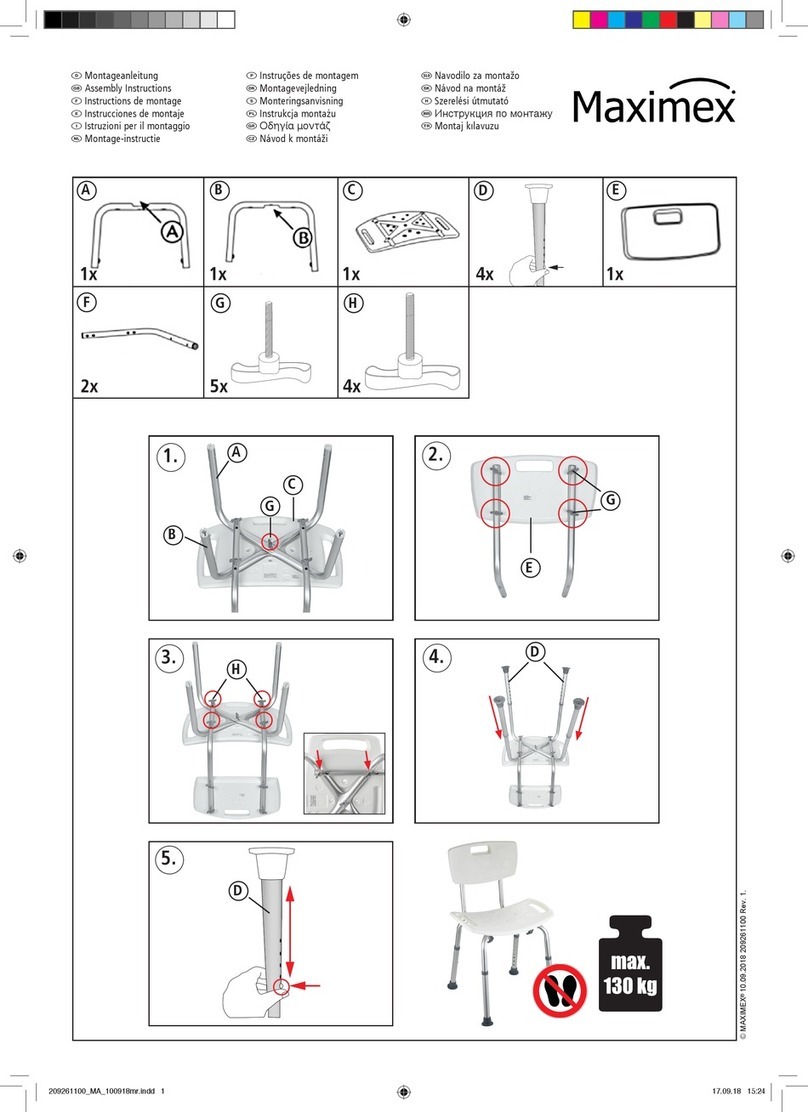 Maximex Secura 209261 Assembly instructions