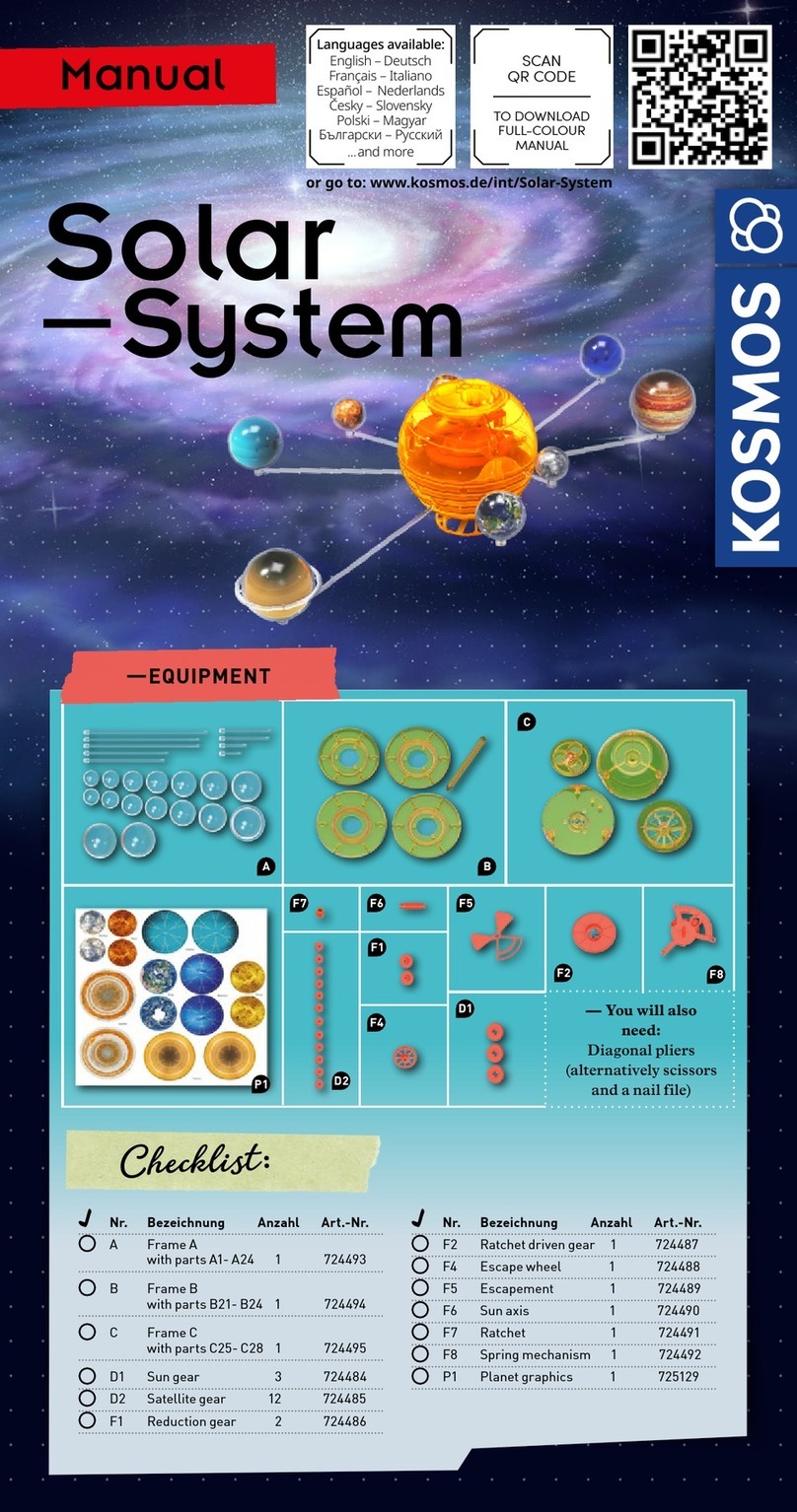 Kosmos Solar System manual