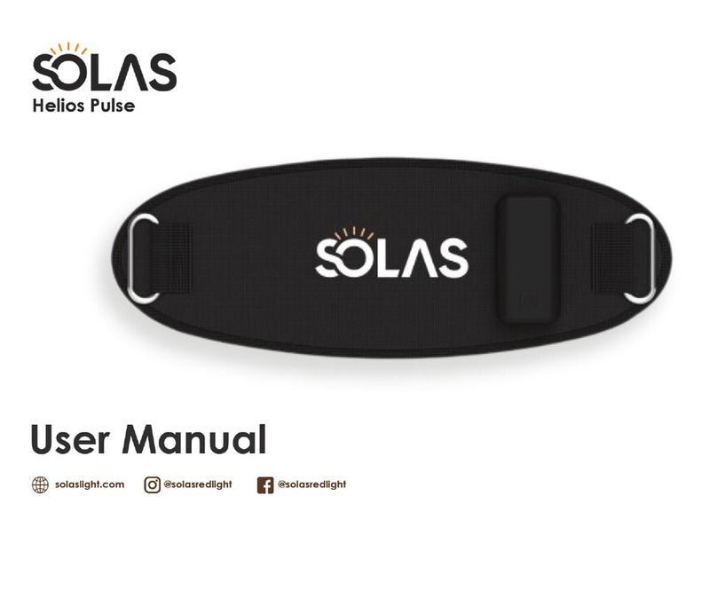 Solas Helios Pulse User manual Solas Helios Pulse User manual