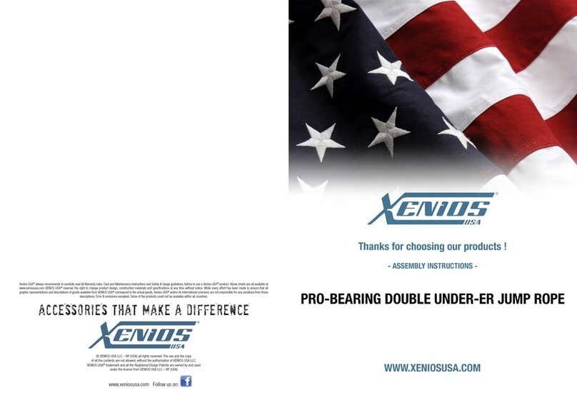 Xenios THE DOUBLE-UNDER ER Assembly instructions