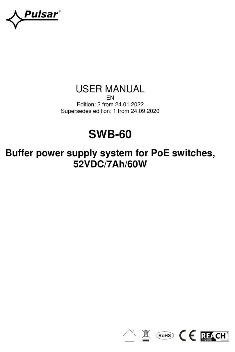 Pulsar SWB-60 User manual