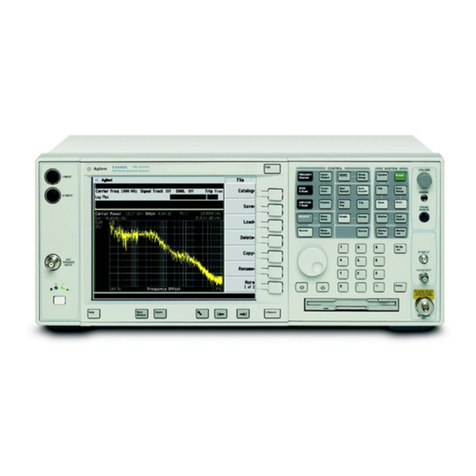 Agilent Technologies E444 AU Series installation guide
