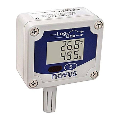 Novus LogBox-RHT-LCD User manual