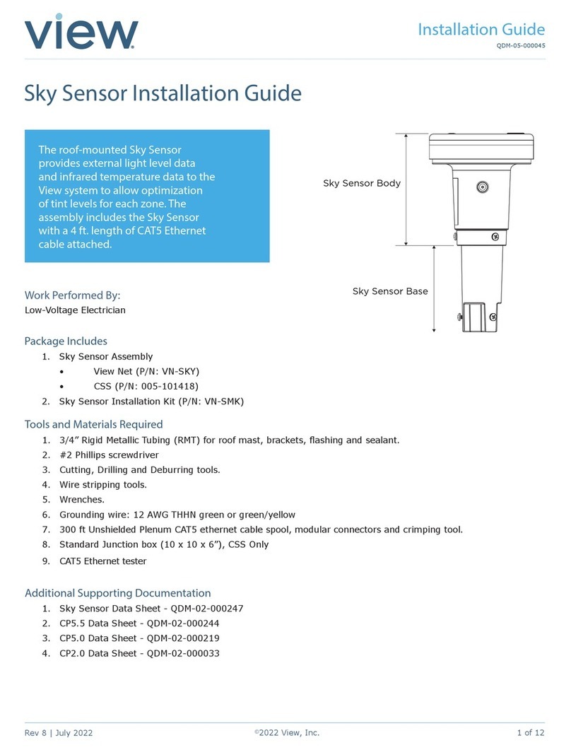 View Sky Sensor installation guide