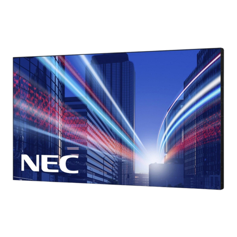 NEC MultiSync X555UNV user manual
