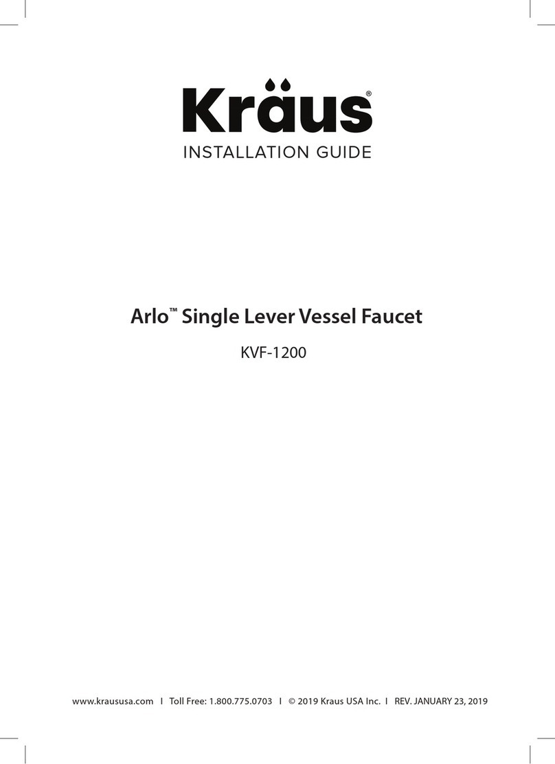 Kraus Arlo KVF-1200ORB User manual
