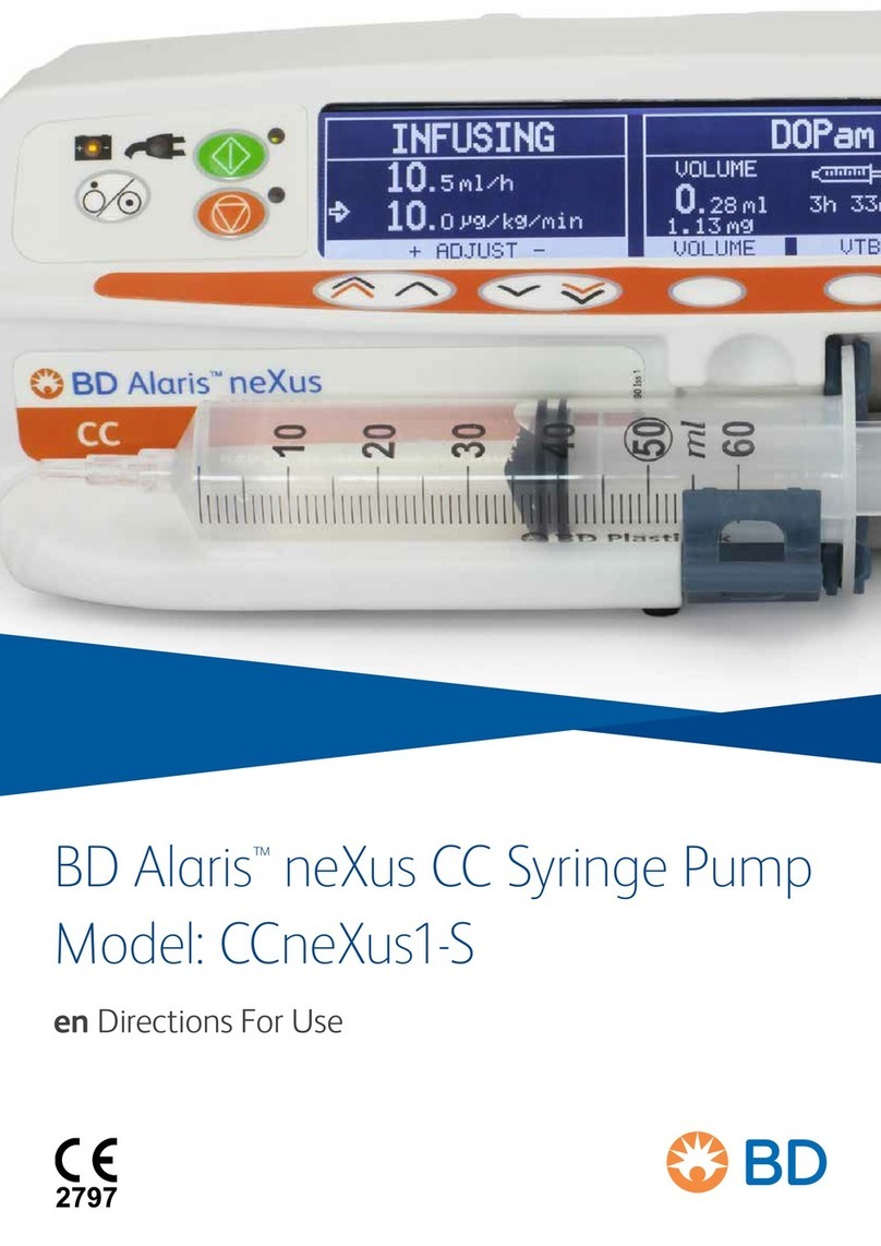BD Alaris neXus CC Directions for use