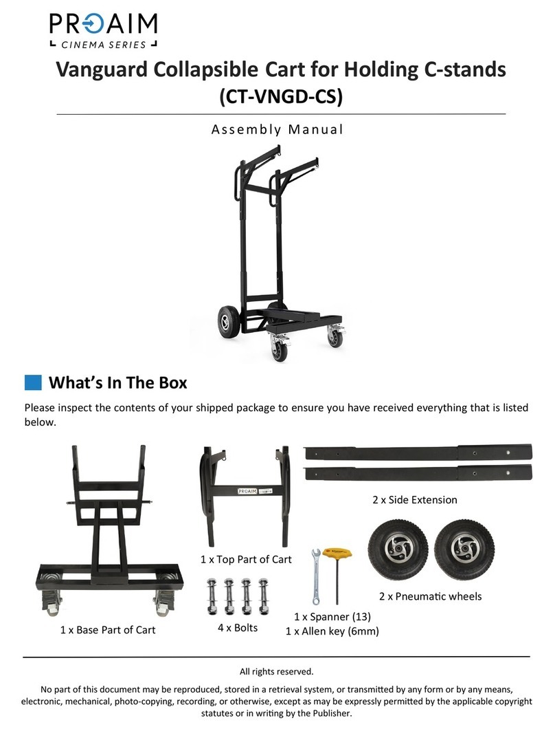 PROAIM Cinema Vanguard CT-VNGD-CS Assembly manual