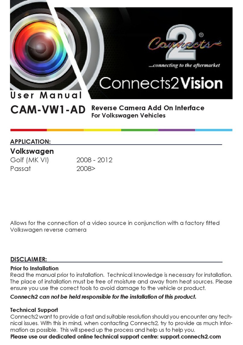 Connects2 CAM-VW1-AD User manual