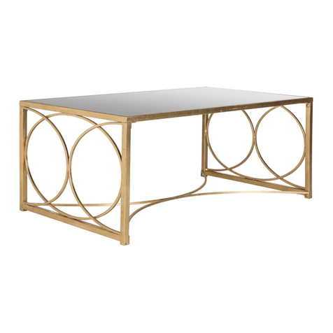 Safavieh Furniture Melosa FOX2566A manual Safavieh Furniture Melosa FOX2566A manual