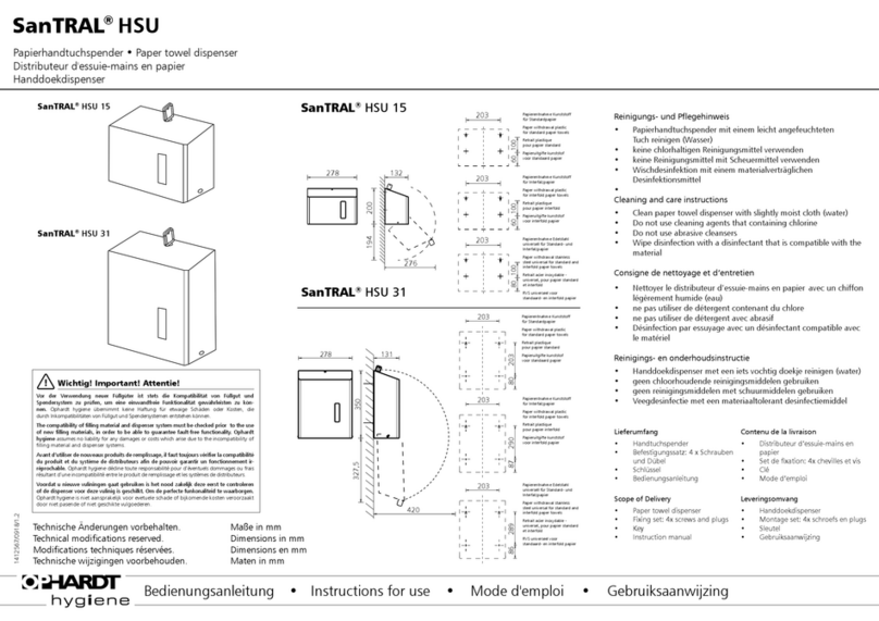 SanTral HSU 15 quick start guide
