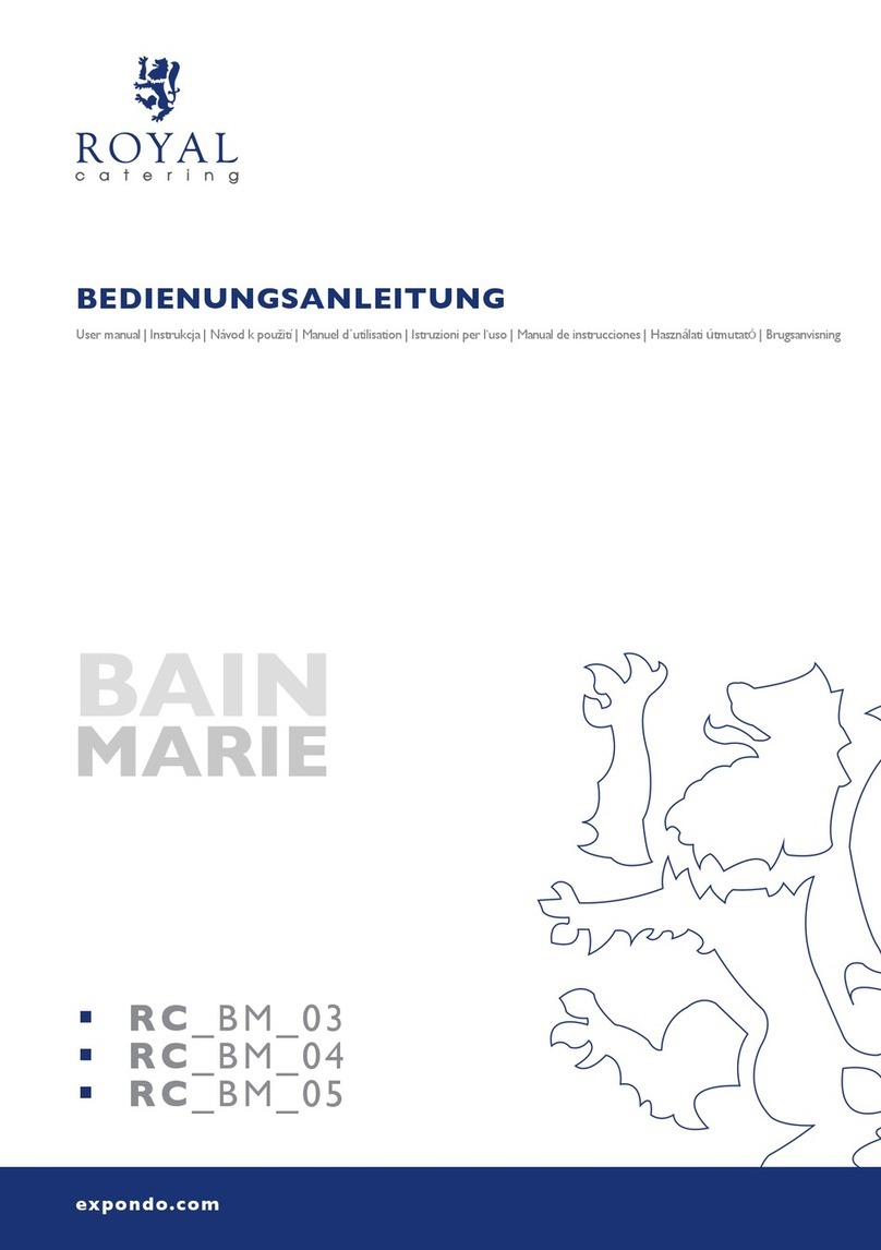Royal Catering RC BM 03 user manual
