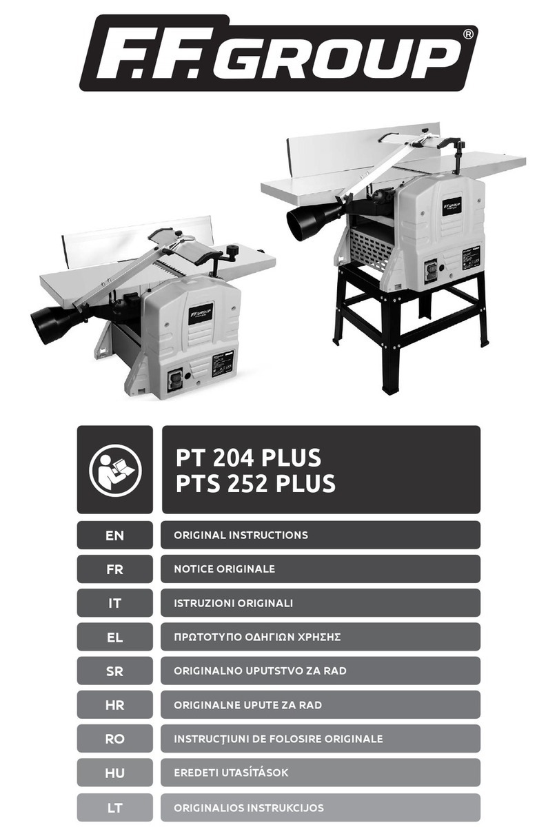 F.F. Group PT 204 PLUS Original instructions