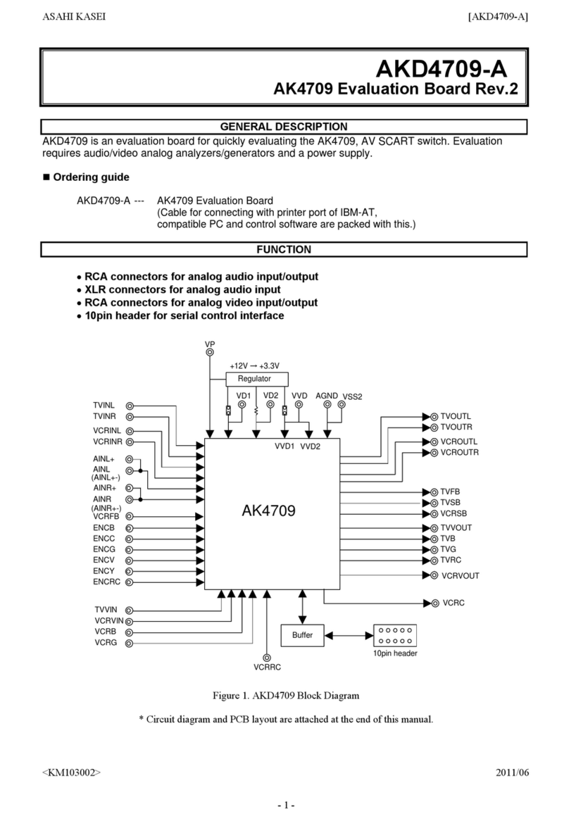 Asahi KASEI AKD4709-A manual