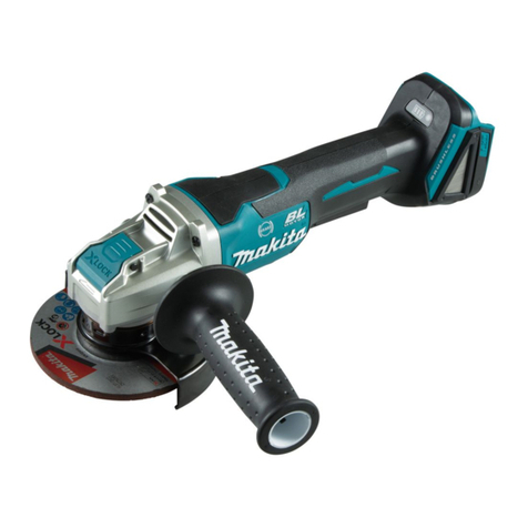 Makita DGA520 instruction manual