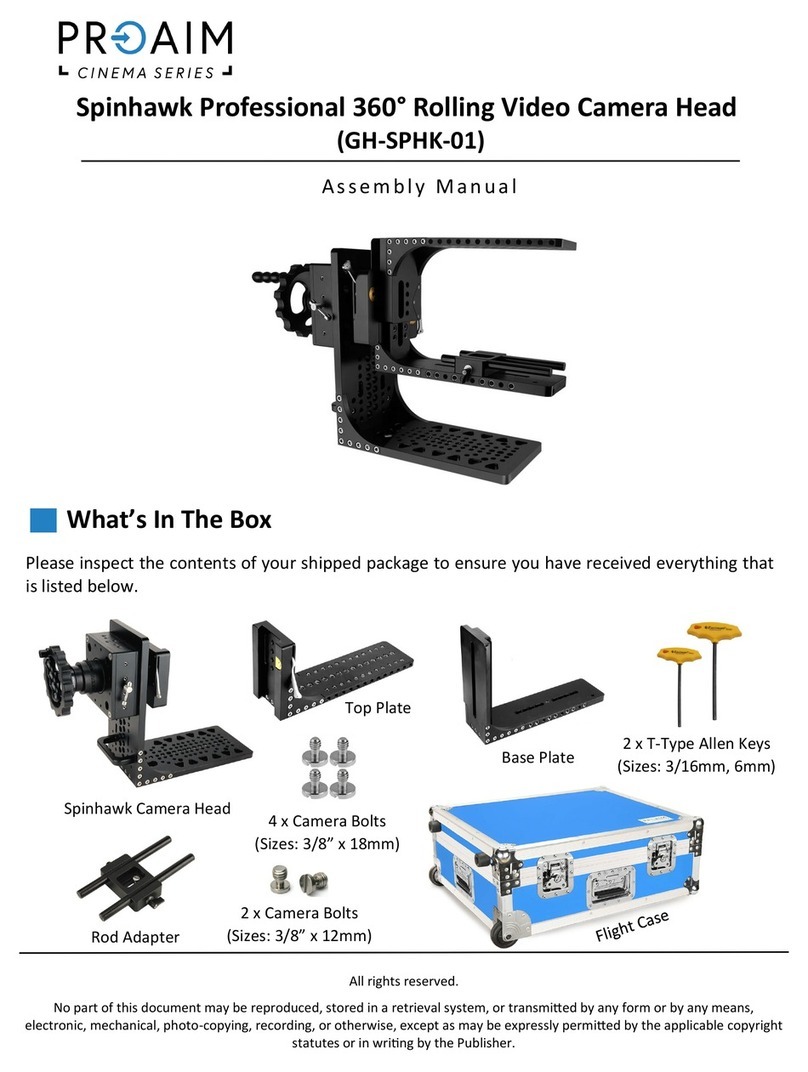 PROAIM Spinhawk Professional User manual PROAIM Spinhawk Professional User manual
