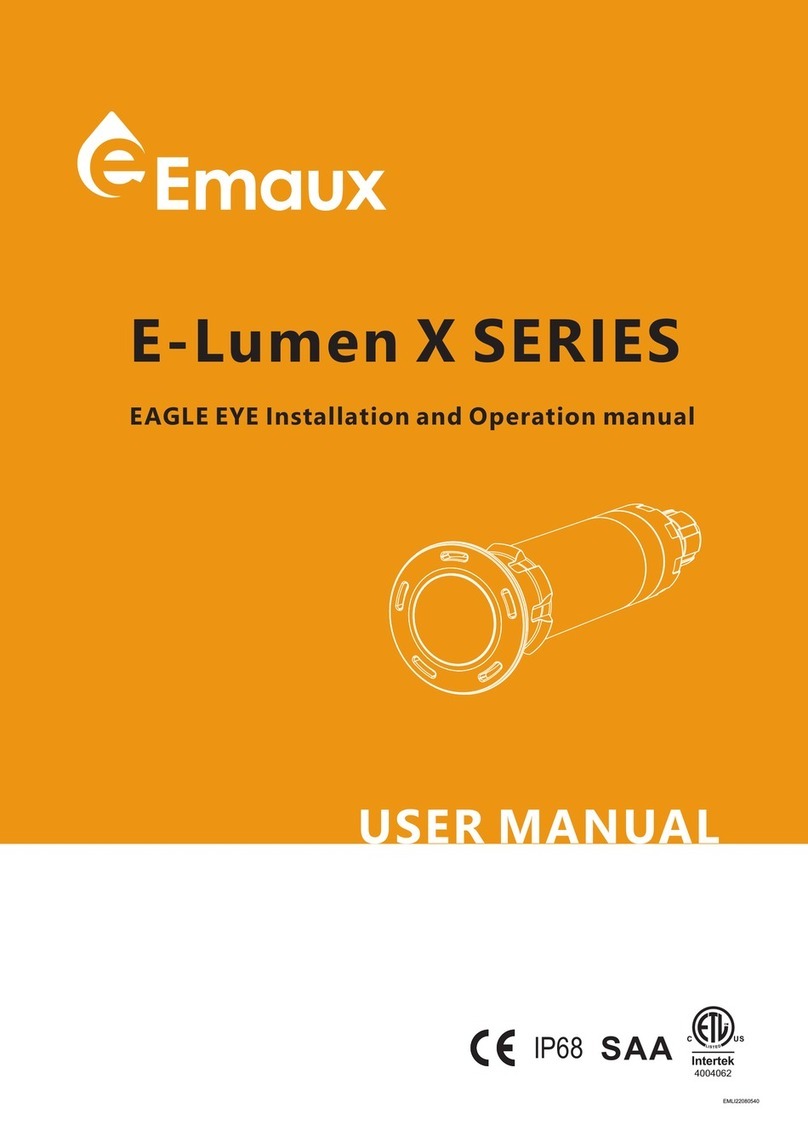 emaux E-Lumen X Series User manual