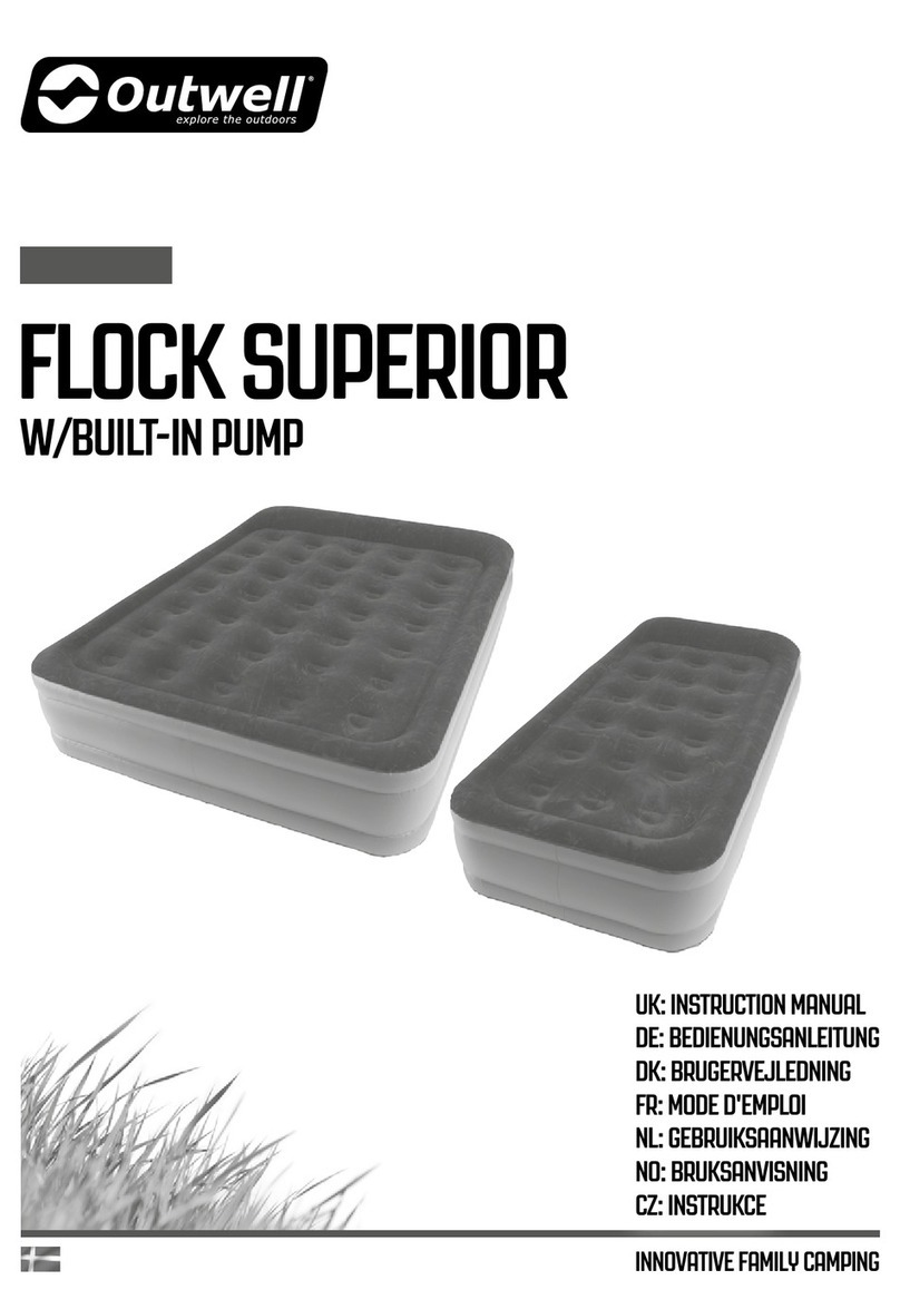 Outwell FLOCK SUPERIOR instruction manual
