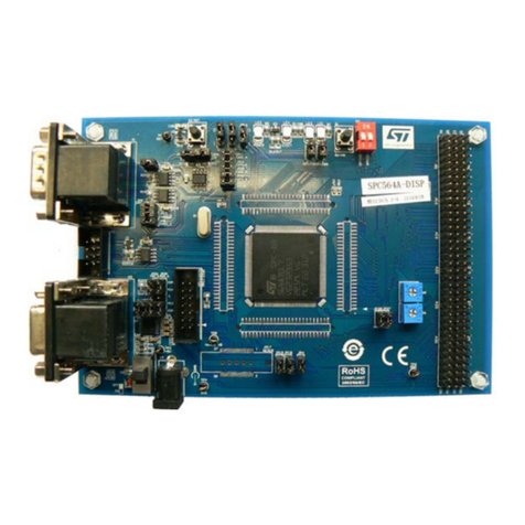 ST SPC564A-DISP Installation and operating instructions