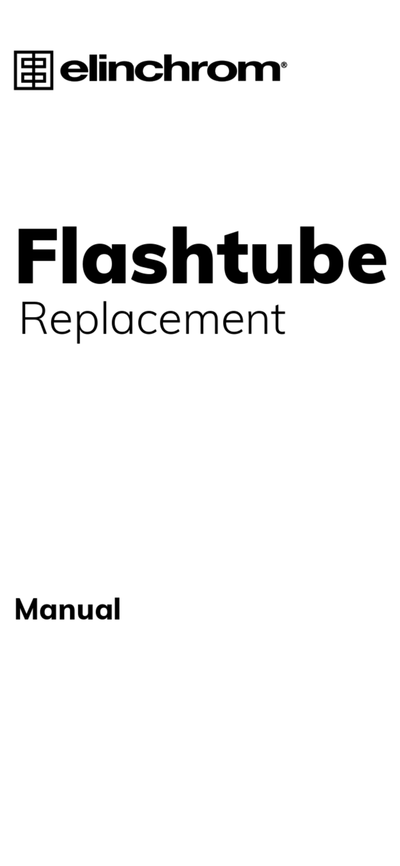 Elinchrom Flashtube manual
