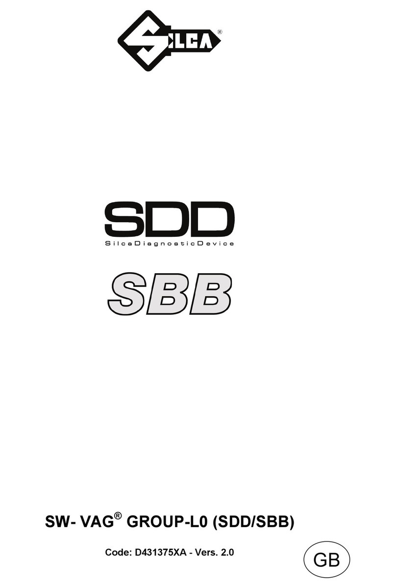 Kaba SILCA SW- VAG GROUP-L0 User manual