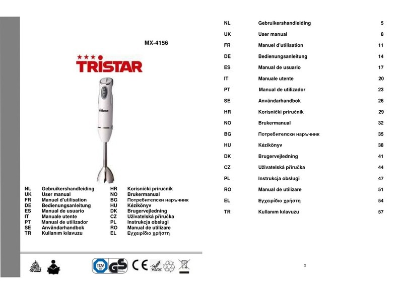 TriStar MX-4156 user manual