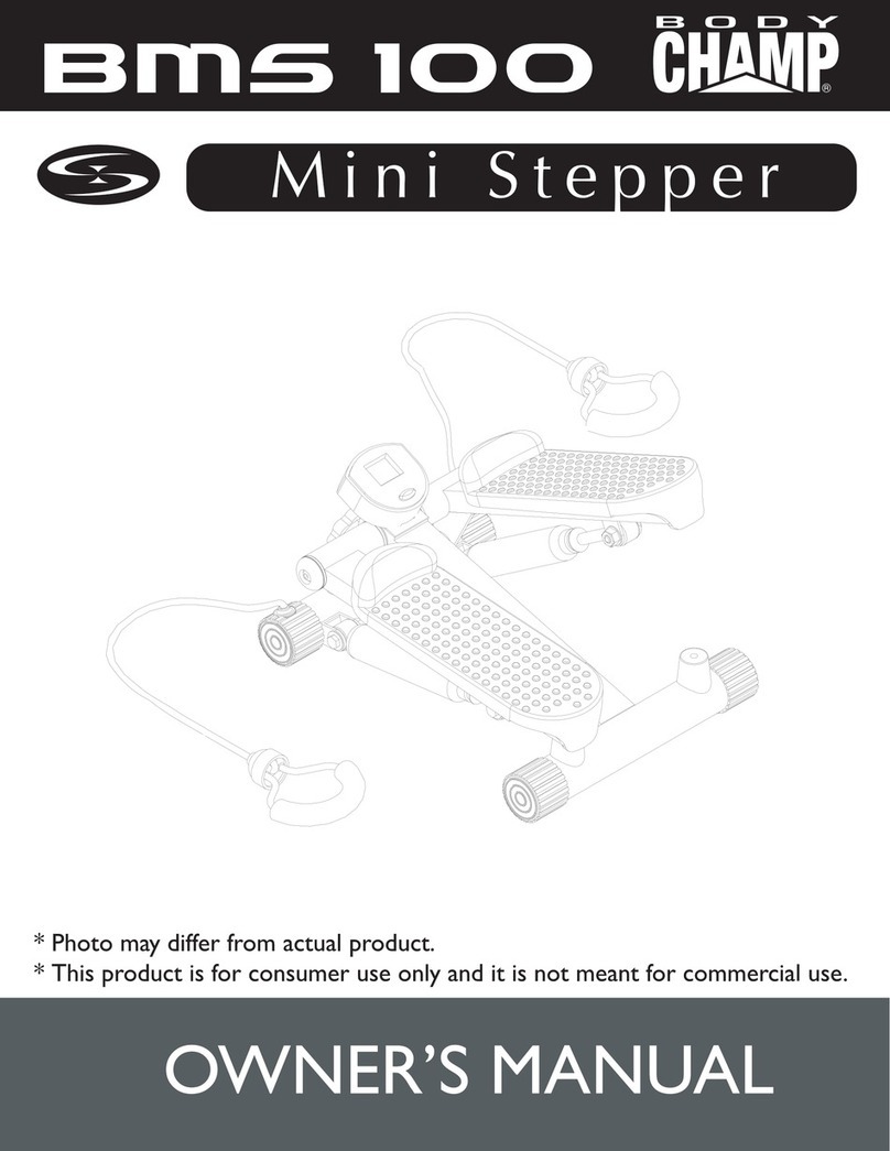 Body Champ BMS 100 User manual