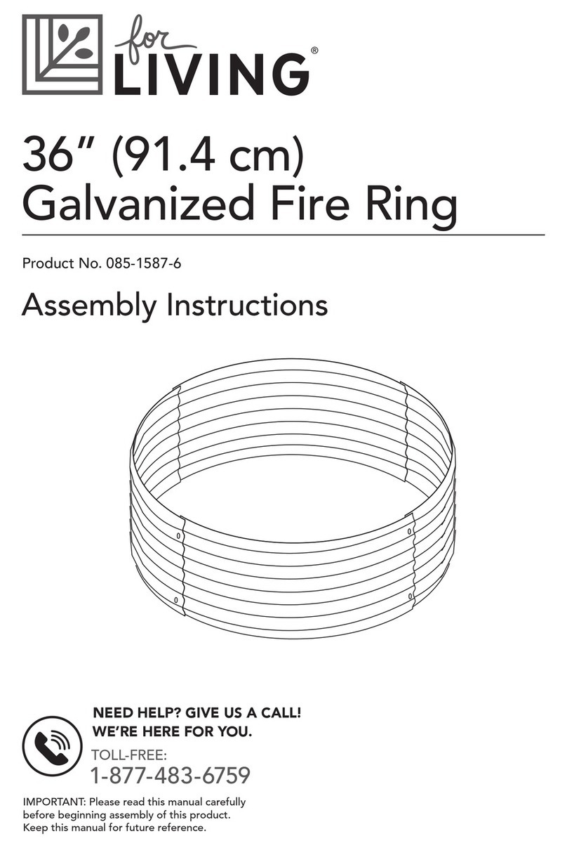 Living 085-1587-6 Assembly instructions
