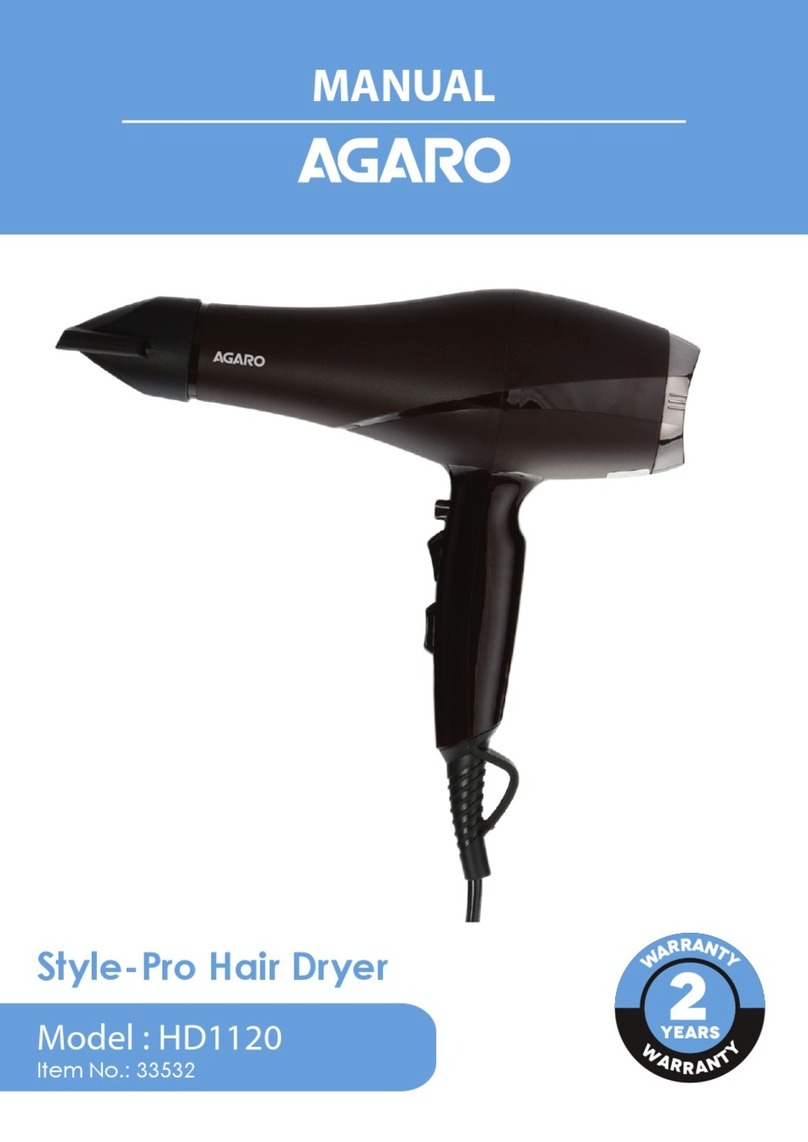 Agaro Style-Pro HD1120 manual