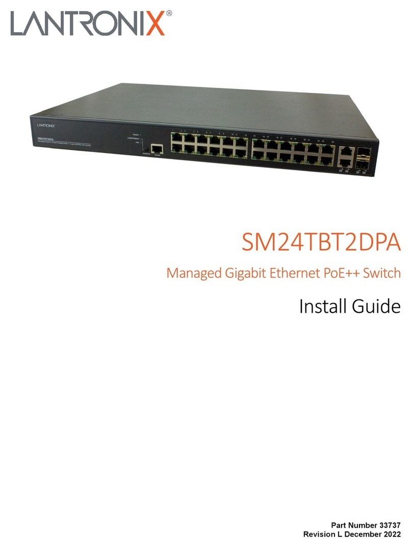 Lantronix SM24TBT2DPA User manual