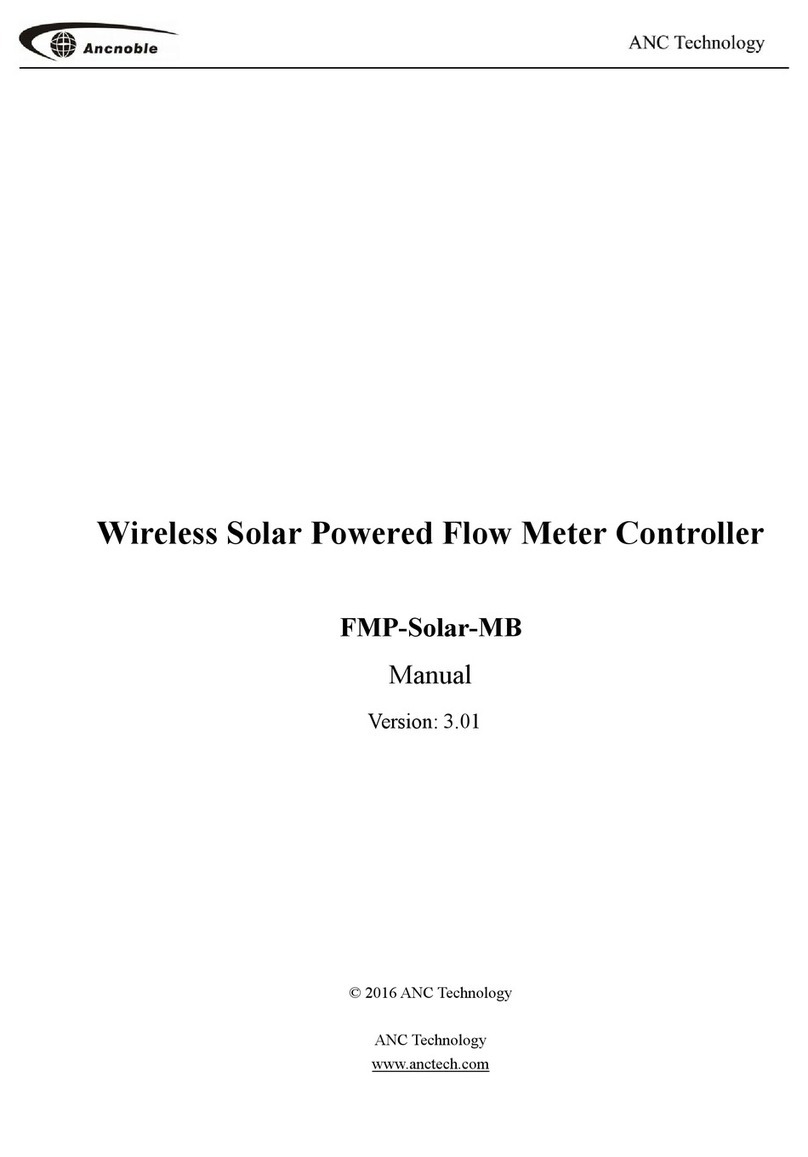 ANC Technology Ancnoble FMP-Solar-MB manual