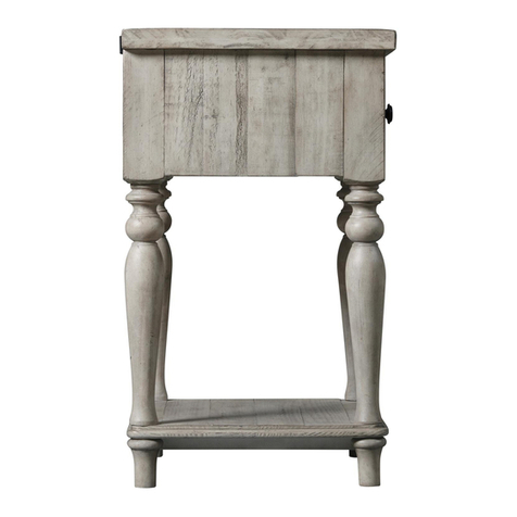Riverside Furniture 15268 Assembly instructions