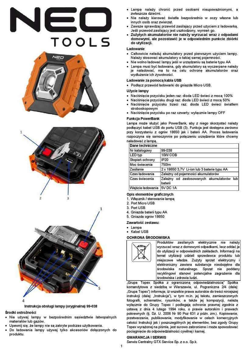 GTX 99-038 instruction manual