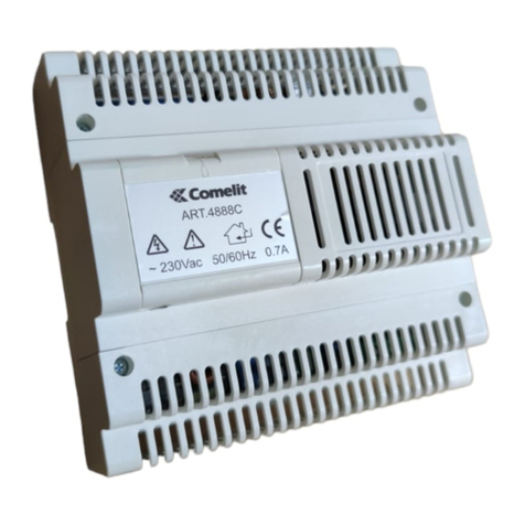 Comelit Simplebus Color 4888C Technical manual