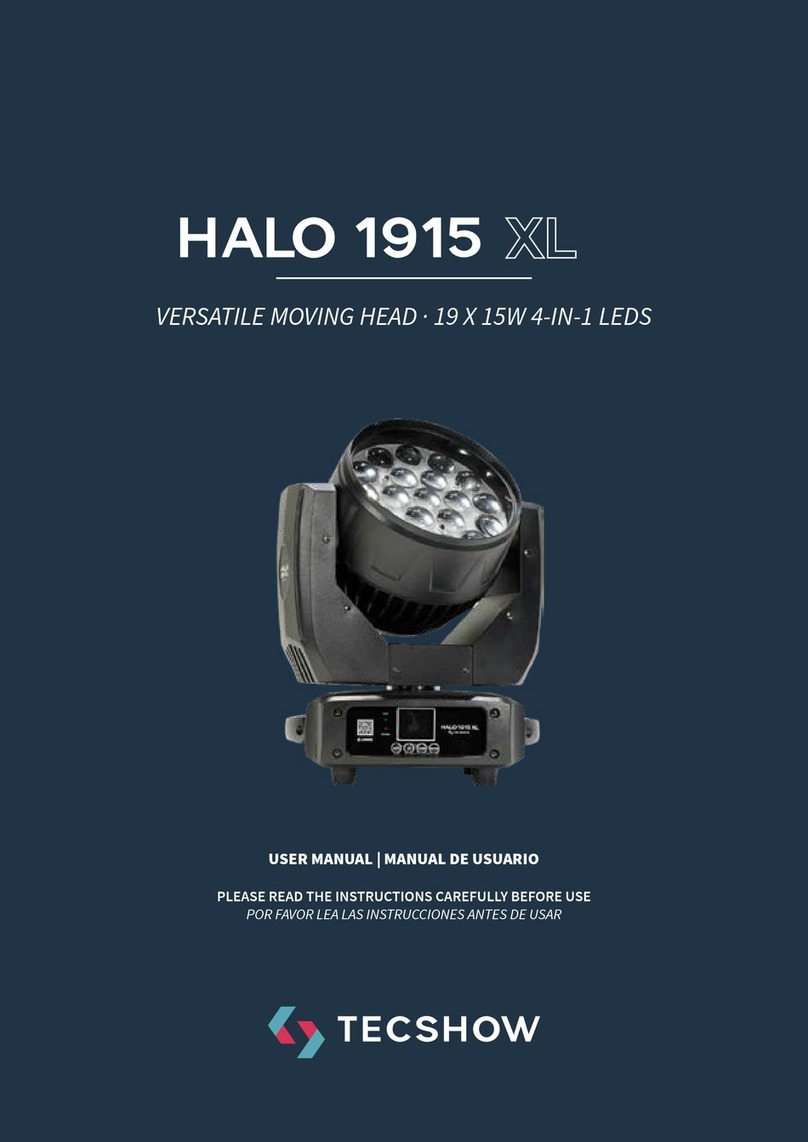 TECshow HALO 1915 XL user manual