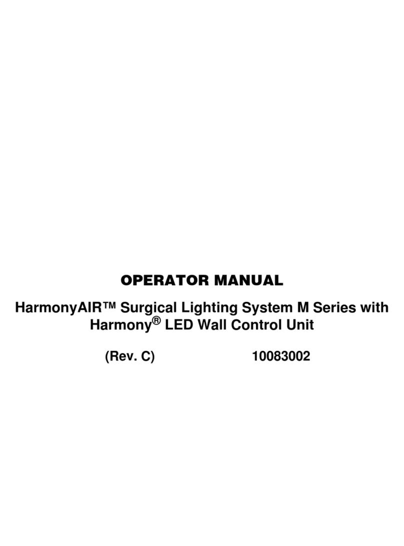 Steris HarmonyAIR M Series Operator's manual