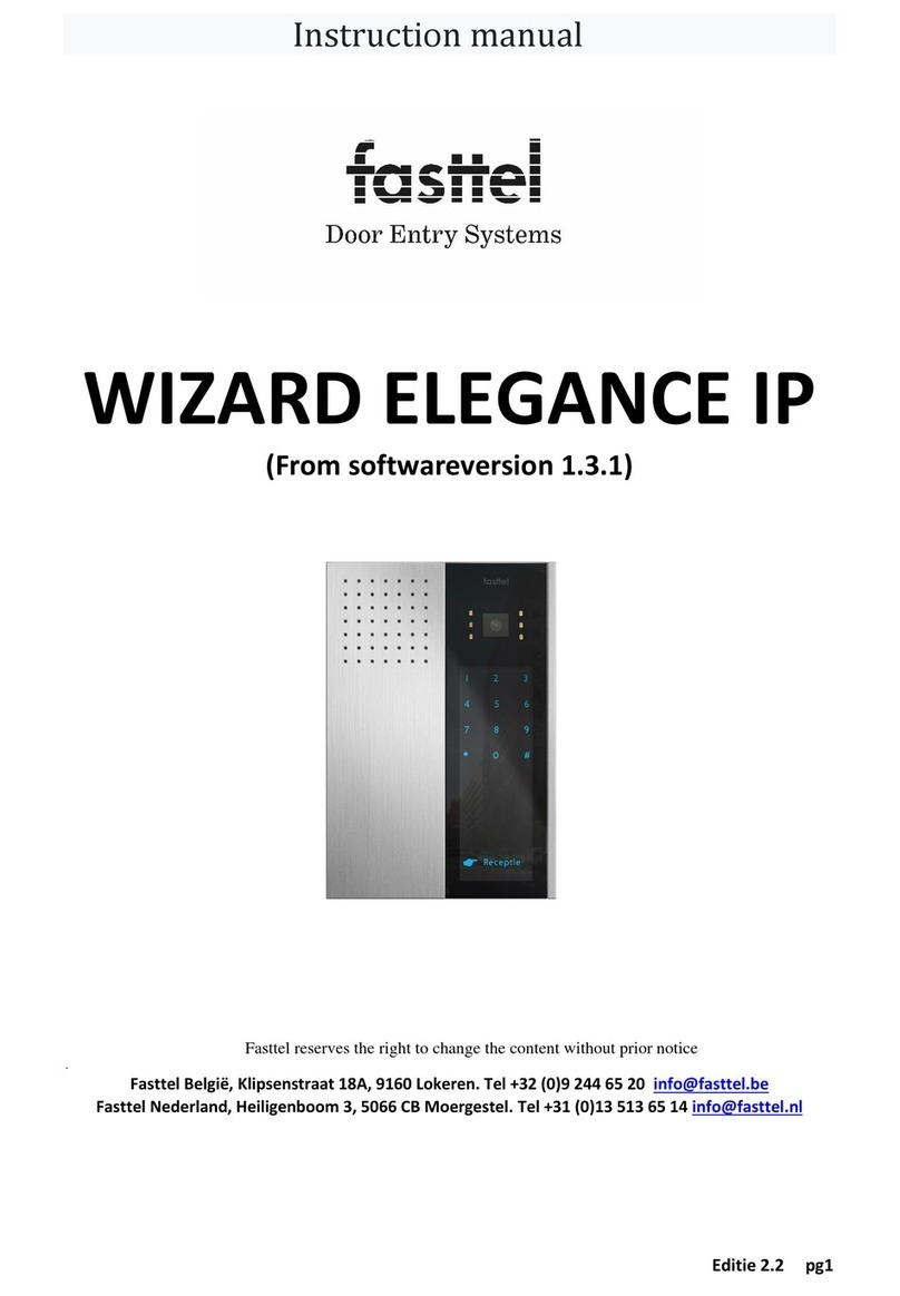Fasttel WIZARD ELEGANCE IP instruction manual