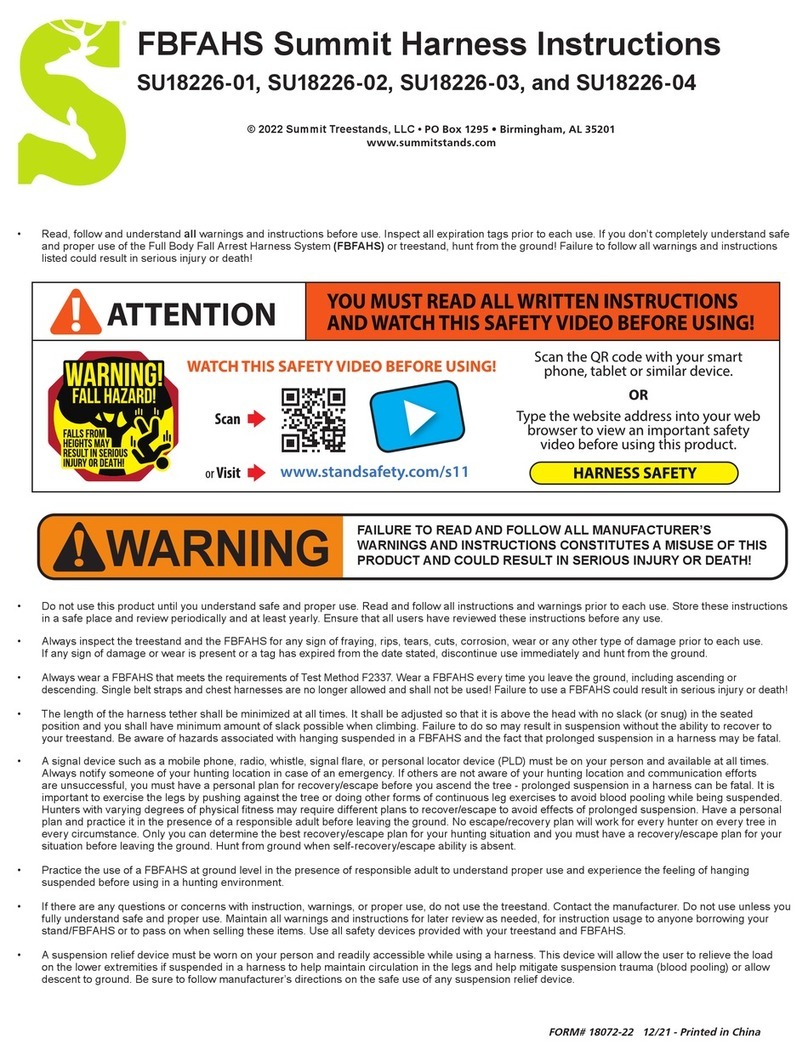 Summit Treestands SU18226-01 instructions