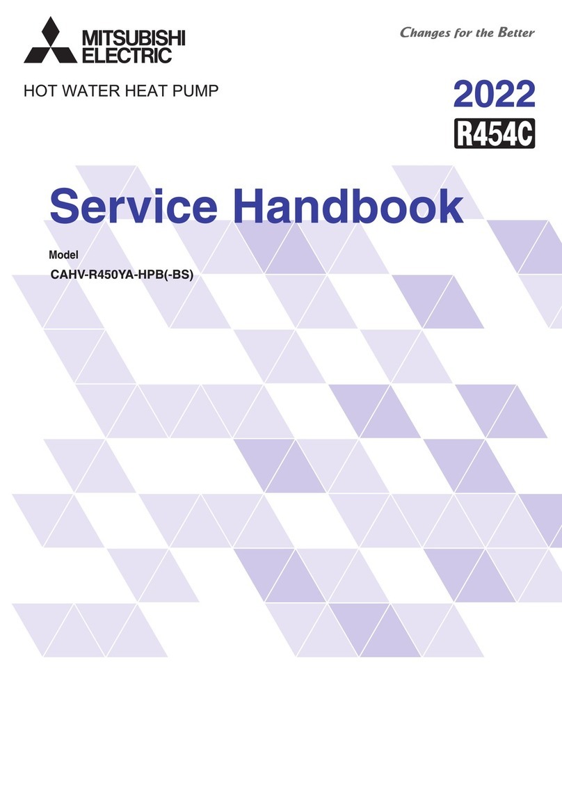 Mitsubishi Electric CAHV-R450YA-HPB Service manual