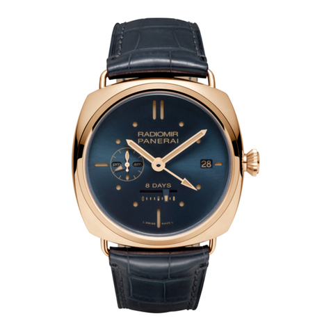 Panerai RADIOMIR 8 DAYS GMT ORO ROSSO User manual
