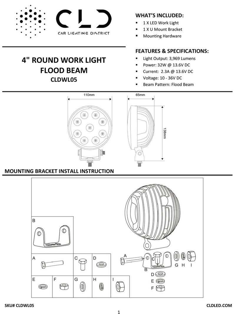 CLD CLDWL05 installation instructions CLD CLDWL05 installation instructions