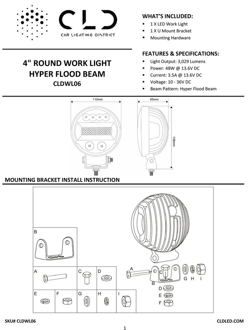 CLD CLDWL06 installation instructions