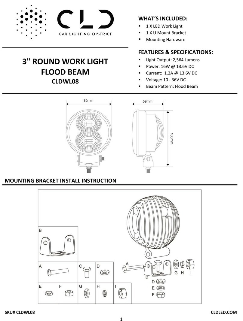 CLD CLDWL08 installation instructions