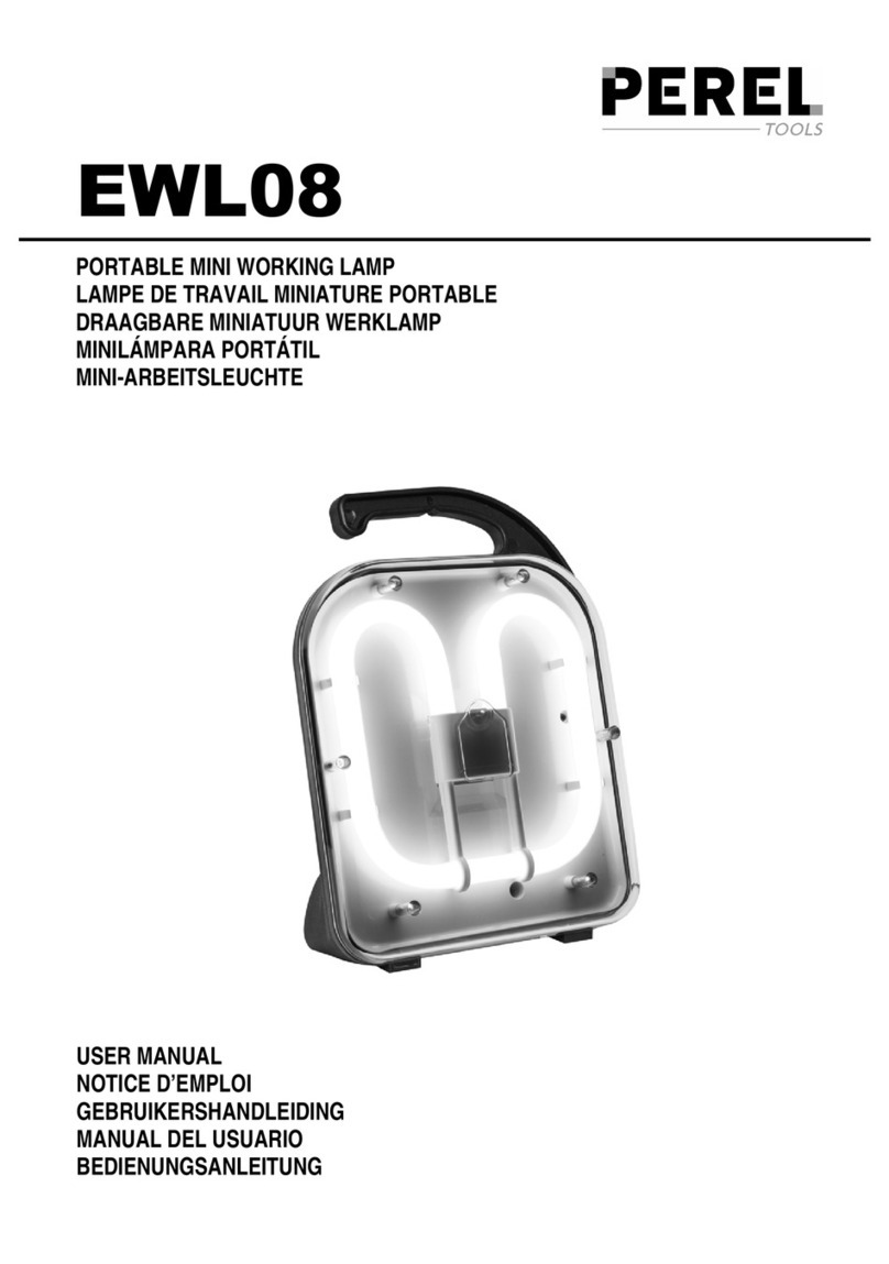Perel EWL08 User manual