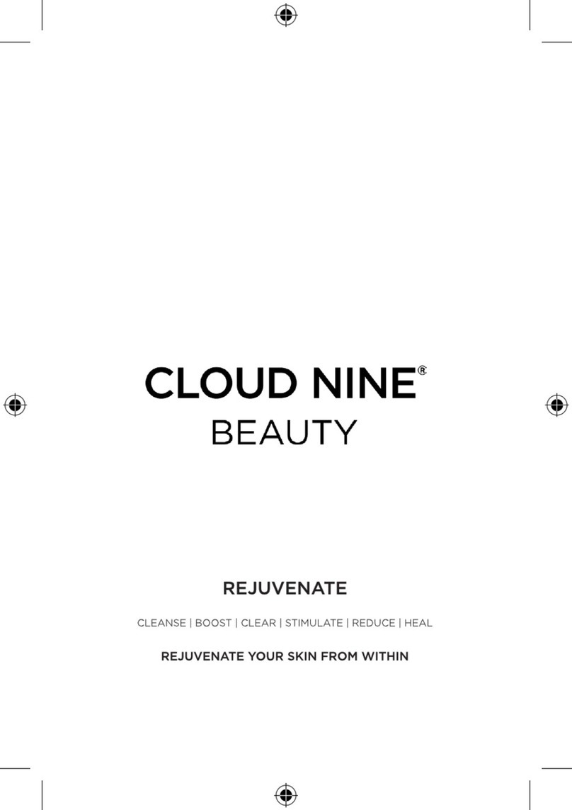 Cloud Nine BEAUTY REJUVENATE manual Cloud Nine BEAUTY REJUVENATE manual