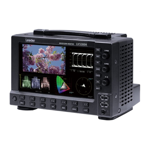 Leader LV5300A User manual
