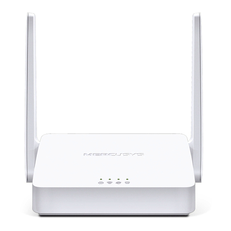 Mercusys MW301R Quick installation guide