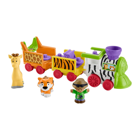 Fisher-Price Little People M0532 instruction sheet